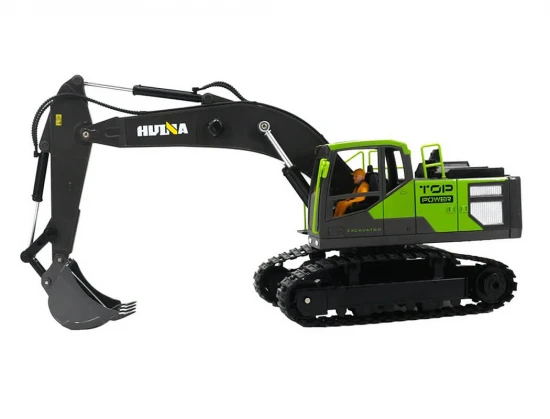 HuiNa 1661 RC Excavator - Green