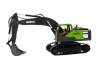 HuiNa 1661 RC Excavator - Green
