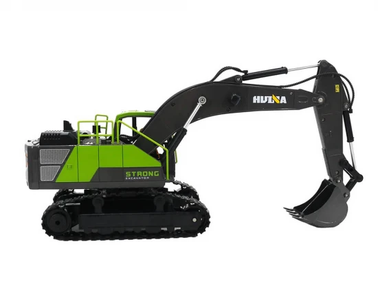 HuiNa 1661 RC Excavator - Green