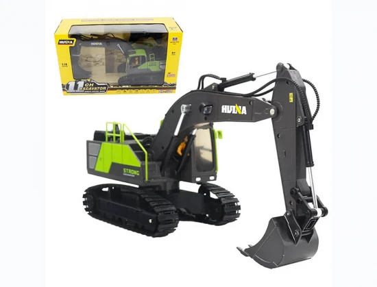 HuiNa 1661 RC Excavator - Green