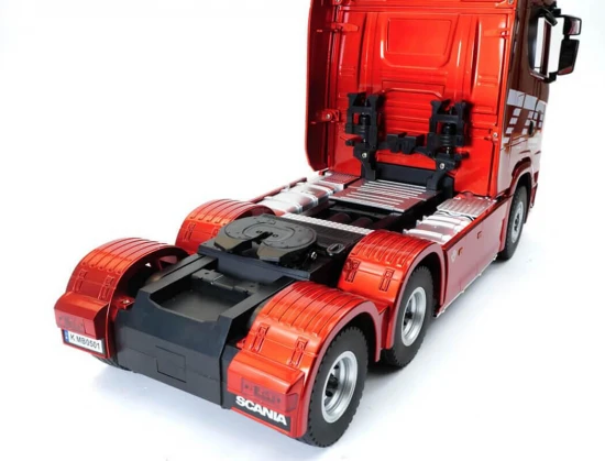 HuiNa Scania K770S-100 6X6 RC Haulage Truck RTR - Red