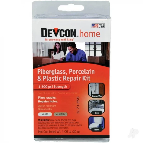 Devcon Home Fiberglass/Porcelaine Plastic Kit