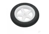 Dubro 1.23in Micro Sport Wheels (1 pair per card)