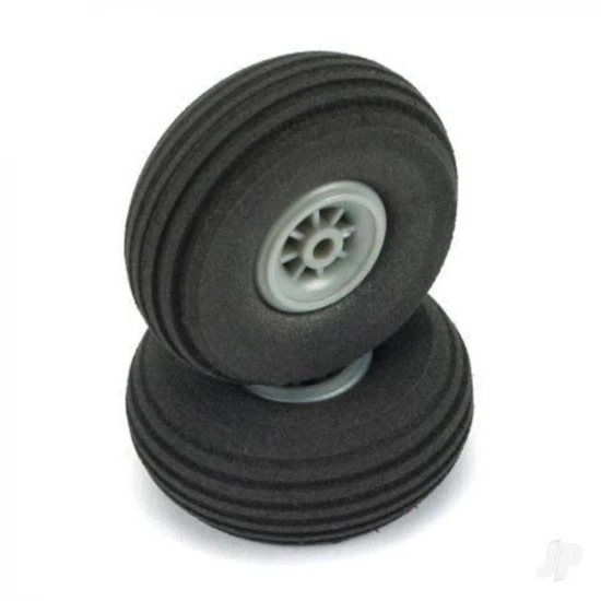 Dubro 1-3/4in Super Lite Wheels (45mm) (1 pair per card)