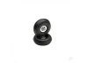 Dubro 2in Diameter Chrome Treaded Wheels (2 pcs)