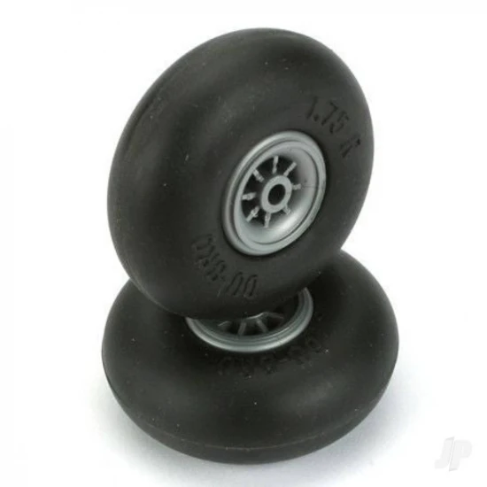 Dubro DB225R Smooth L/B Wheels 2.25Ins