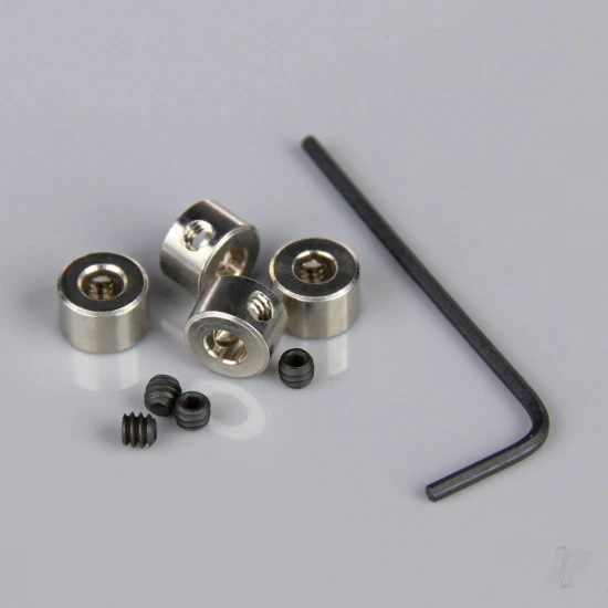K+S DB244 1/4Ins Brass Collets (2 Pcs)
