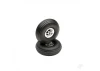 Dubro 2-1/2in Diameter Chrome Treaded Wheels (2 pcs)