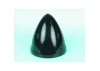 Dubro 2in Spinner, Black (1 PC per package)
