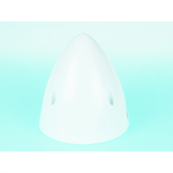 Dubro 2.5in Spinner, White (1 PC per package)