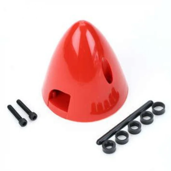 Dubro 2.5in Spinner, Red (1 PC per package)
