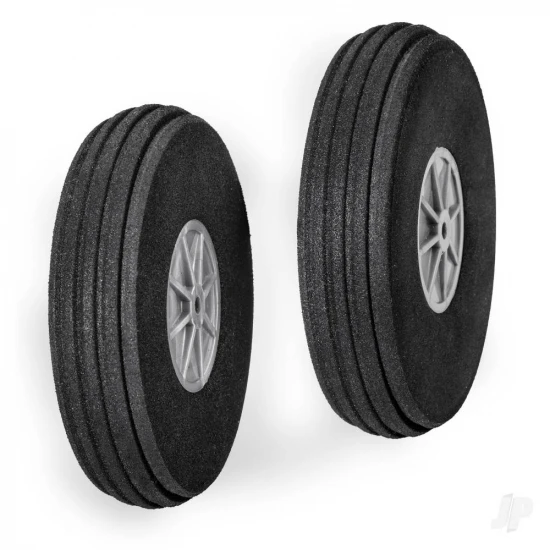 Dubro 3in Super Slim Lite Wheels (1 pair per card)
