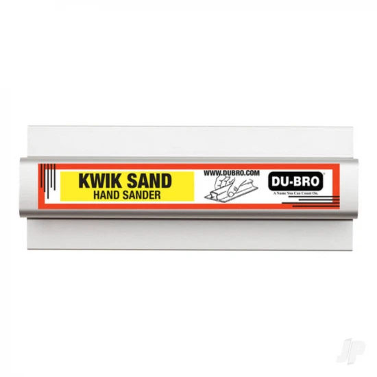Dubro Kwik Sand Hand Sander 5.5in with (80,150, 220 Grit)