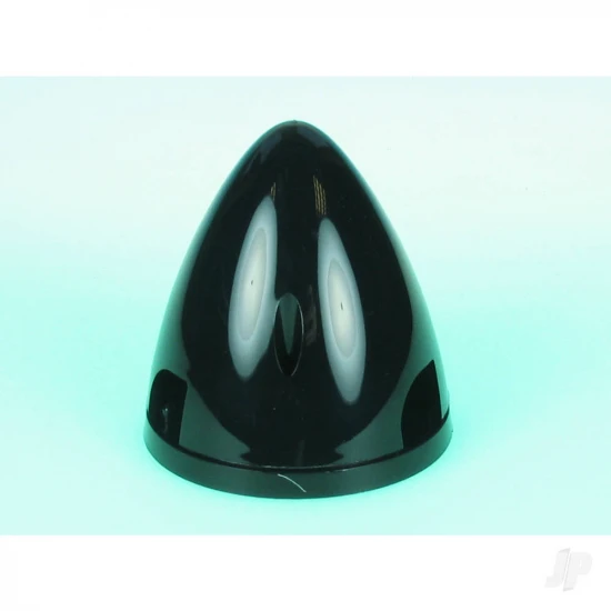 Dubro 2in Three Blade Spinner Black (1 PC per package)