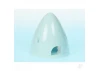 Dubro 2-1/2in Three Blade Spinner White (1 PC per package)