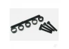 Dubro 2-1/2in Three Blade Spinner Black (1 PC per package)