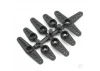 Dubro Super Strength Servo Arms (8 pcs per package) (Tower Hobbies + Hobbico Command Servos)