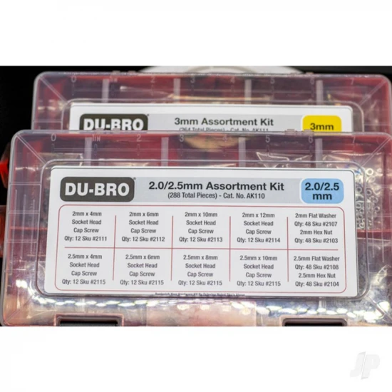 Dubro Metric Hardware Kit Bundle (2 Boxes)