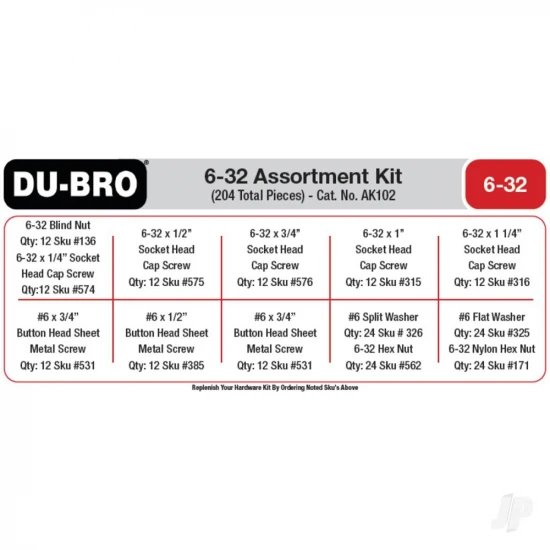 Dubro Master Builder Kit Bundle (All 8 Boxes)