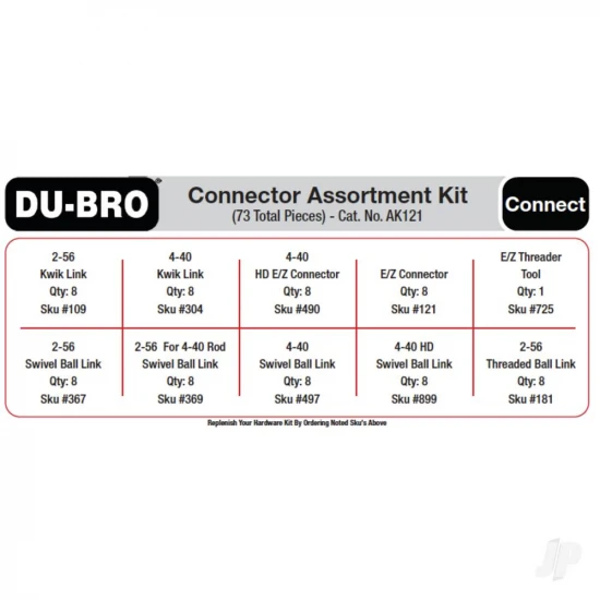 Dubro Master Builder Kit Bundle (All 8 Boxes)