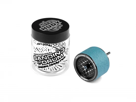 Hudy Professional Aluminium Sanding Drum With P120 Grain - Medium