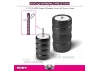 Hudy Carbon Tire Stick 1:10 On-Road And Off-Road Wheels With 4mm Mounting Hole (4)