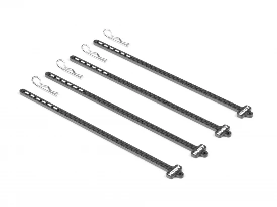 Hudy Carbon Tire Stick 1:10 On-Road And Off-Road Wheels With 5mm Mounting Hole (4)