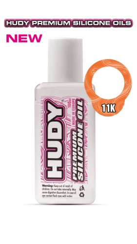 Hudy Premium Silicone Oil 11,000 cSt - 100Ml