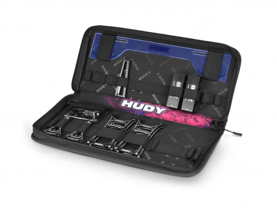 Hudy Set Up Station And Set Up Tools With Carrying Bag - 1:8 Off-Road Cars