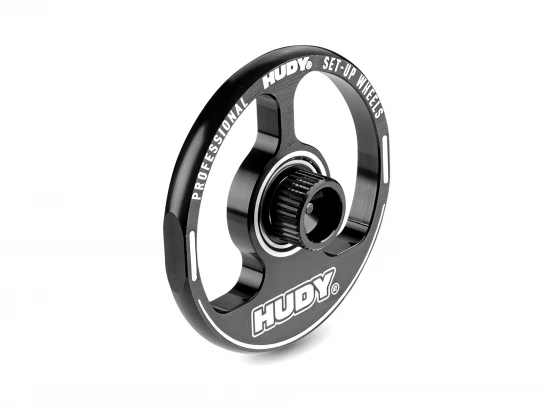 Hudy Aluminium Tweak Set-Up Wheel For 1:12 Pan Car (2)