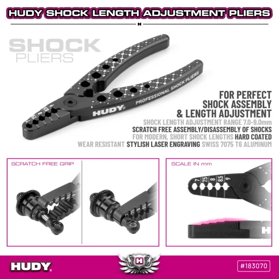 Hudy Shock Length Adjustment Pliers