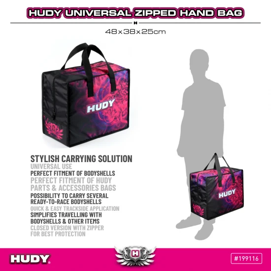 Hudy Universal Zipped Hand Bag