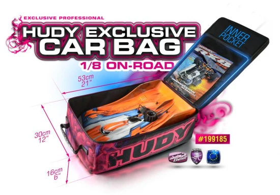 Hudy Car Bag - 1:8 On Road