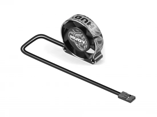 Hudy Aluminium RC Fan 40mm - Bottom/Side Mount 2 Hole