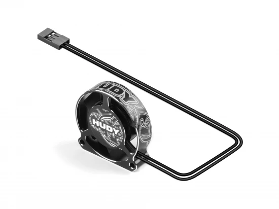Hudy Aluminium RC Fan 40mm - Bottom/Side Mount 2 Hole