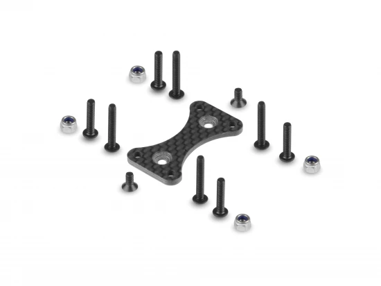Hudy Carbon Dual Side Fan Extension For Aluminium Dual Motor Fan Mount