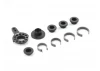 Hudy Aluminium Fixed Servo Saver Set - 1:10 TC And FWD
