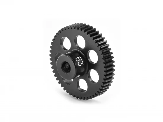 Hudy Aluminium Ultra-Light Pinion Gear - Hard Coated - 53T / 64DP