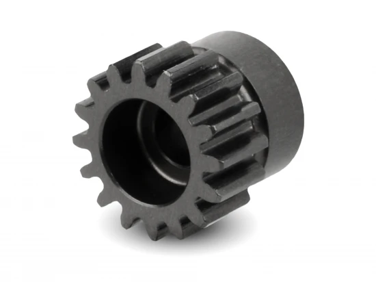 Hudy Aluminium Pinion Gear - Hard Coated - 16T / 32 (Modul 0.8)