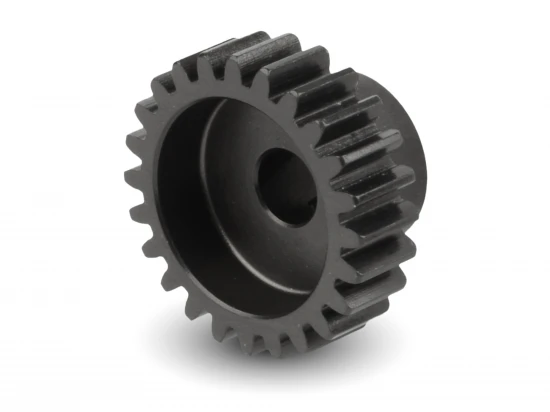 Hudy Aluminium Pinion Gear - Hard Coated - 24T / 32 (Modul 0.8)