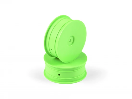 Hudy 1:10 Off-Road Wheel - 2WD Front Green (2)