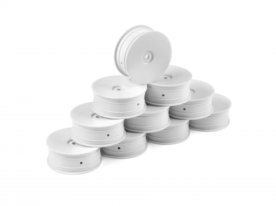 Hudy 1:10 Off-Road Wheel - 2WD Front White (10)