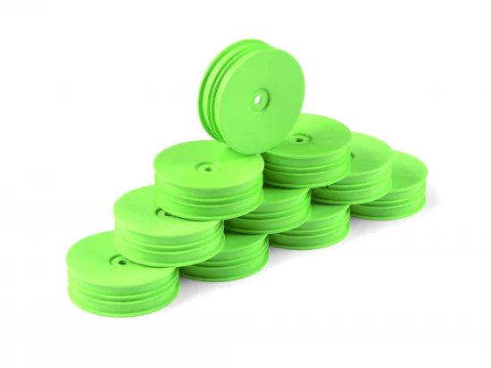 Hudy 1:10 Off-Road Wheel - 2WD Front Narrow Green (10)