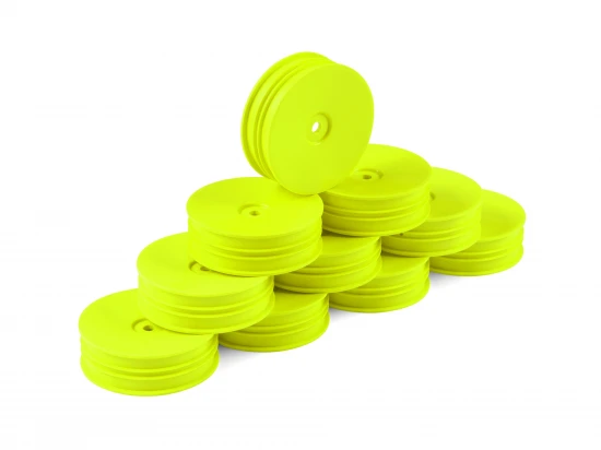 Hudy 1:10 Off-Road Wheel - 2WD Front Narrow Yellow (10)