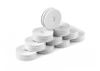 Hudy 1:10 Off-Road Wheel - 2WD Front Narrow White (10)