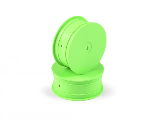 Hudy 1:10 Off-Road Wheel - 4WD Front Green (2)