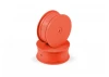 Hudy 1:10 Off-Road Wheel - 4WD Front Orange (2)