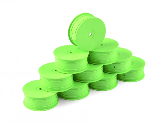 Hudy 1:10 Off-Road Wheel - 4WD Front Green (10)