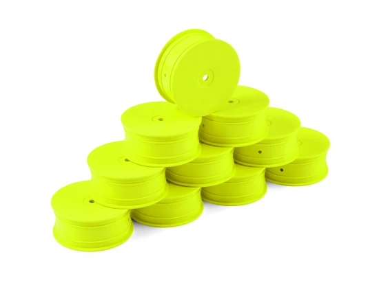 Hudy 1:10 Off-Road Wheel - 4WD Front Yellow (10)