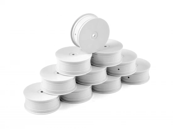 Hudy 1:10 Off-Road Wheel - 4WD Front White (10)